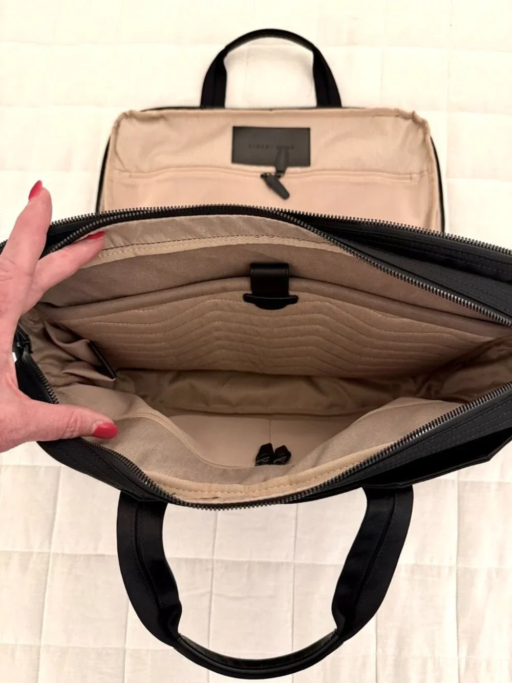 Stuart & Lau-The Cary Briefcase - Tokyo Edition Single NWOT